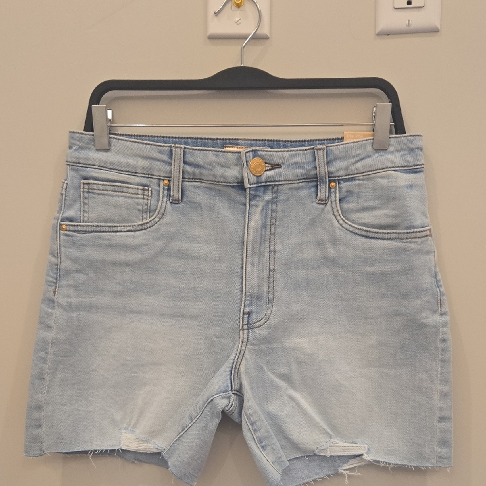 Kut from the Kloth Light Blue Denim Cutoff Shorts Size 4 NWT